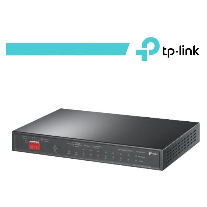Switch 10 porte Gigabit 6 porte PoE+ 2 PoE++ TL-SG1210PP