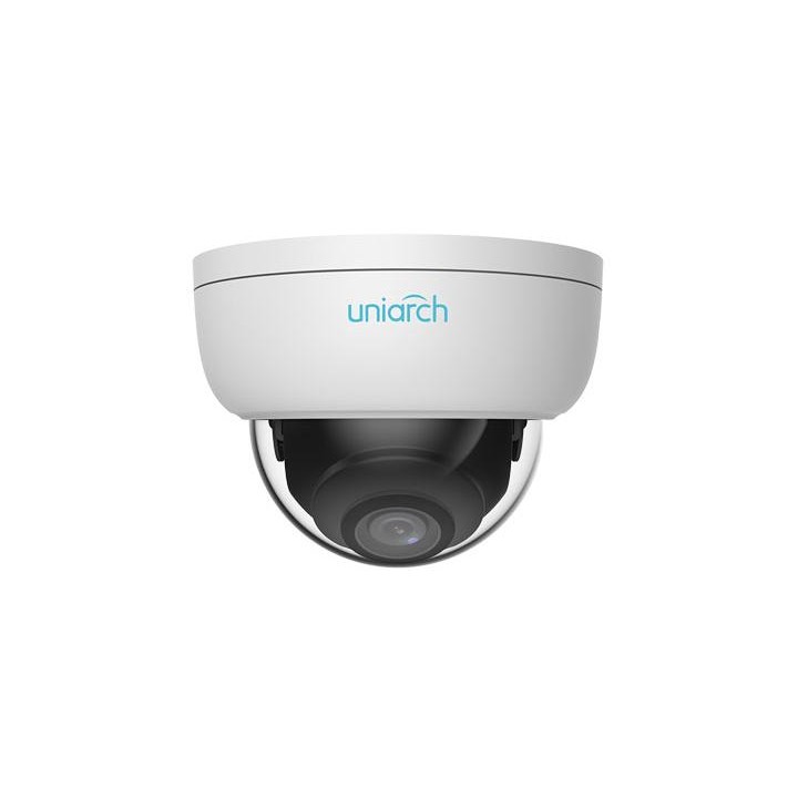 3MP Uniarch Minidome IPCamera, Ottica 4.0mm Ik10 Audio, no POE