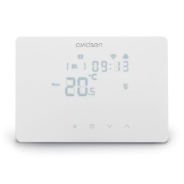 CRONOTERMOSTATO CONNESSO WIFI SMARTHER PARETE BIANCO 230V  (AVIDSEN 127072)
