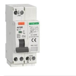 Magnetotermico Differenziale " AFDD"  6KA 1P+N Tipo A  30mA COMTEC