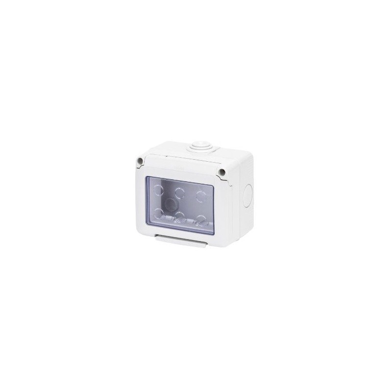 GW27043 CONTENITORE STAGNO  3 POSTO - GRIGIO RAL  - IP55 per APPARECCHI SYSTEM gewiss