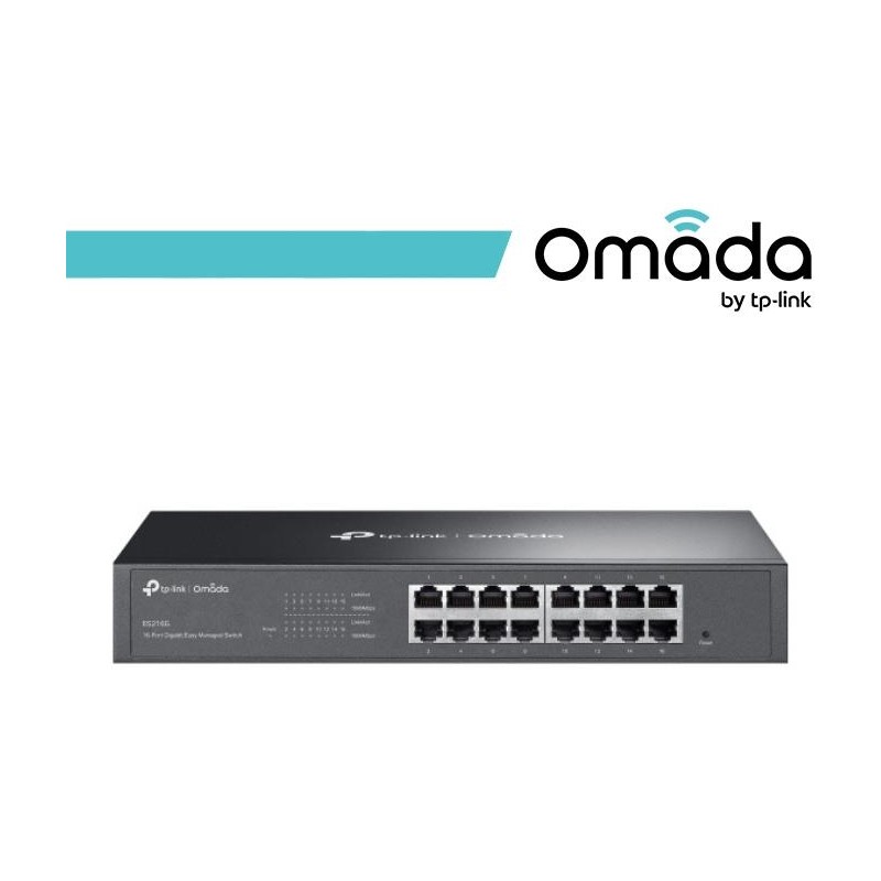 Omada 16-Port Gigabit Easy Managed Switch - ES216G