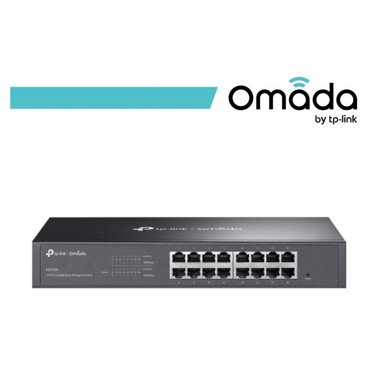 Omada 16-Port Gigabit Easy Managed Switch - ES216G