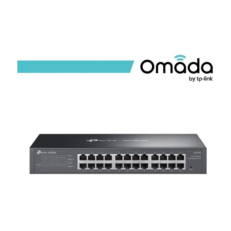 Omada 24-Port Gigabit Easy Managed Switch - ES224G