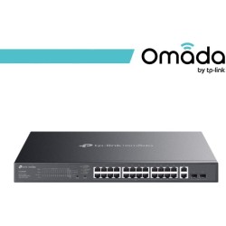 Omada 28-Port Gigabit Easy Managed Switch with 24-Port PoE+ - ES228GMP
