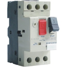 SALVAMOTORE MAGNETOTERMICO 3 POLI TARABILE GUIDA DIN 3 MODULI Comtec-Tracon