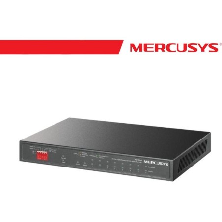 Mercusys 10-Port Gigabit Desktop Switch with 8-Port PoE+ - MS110GMP