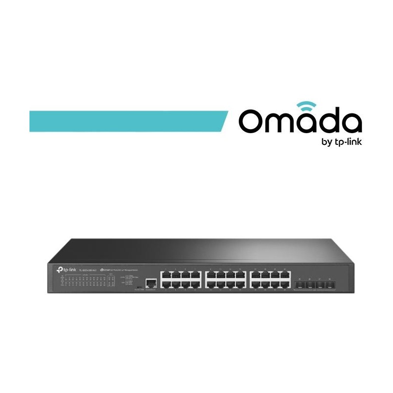 Omada Switch Managed L2+ con 24 Porte 2.5GBASE-T e 4 slot SFP+ 10GE- SG3428X-M2