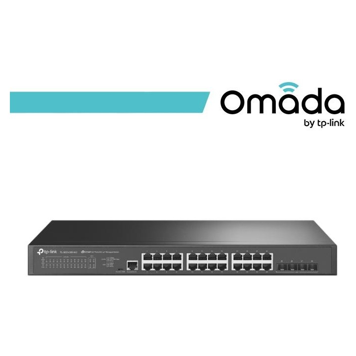 Omada Switch Managed L2+ con 24 Porte 2.5GBASE-T e 4 slot SFP+ 10GE- SG3428X-M2