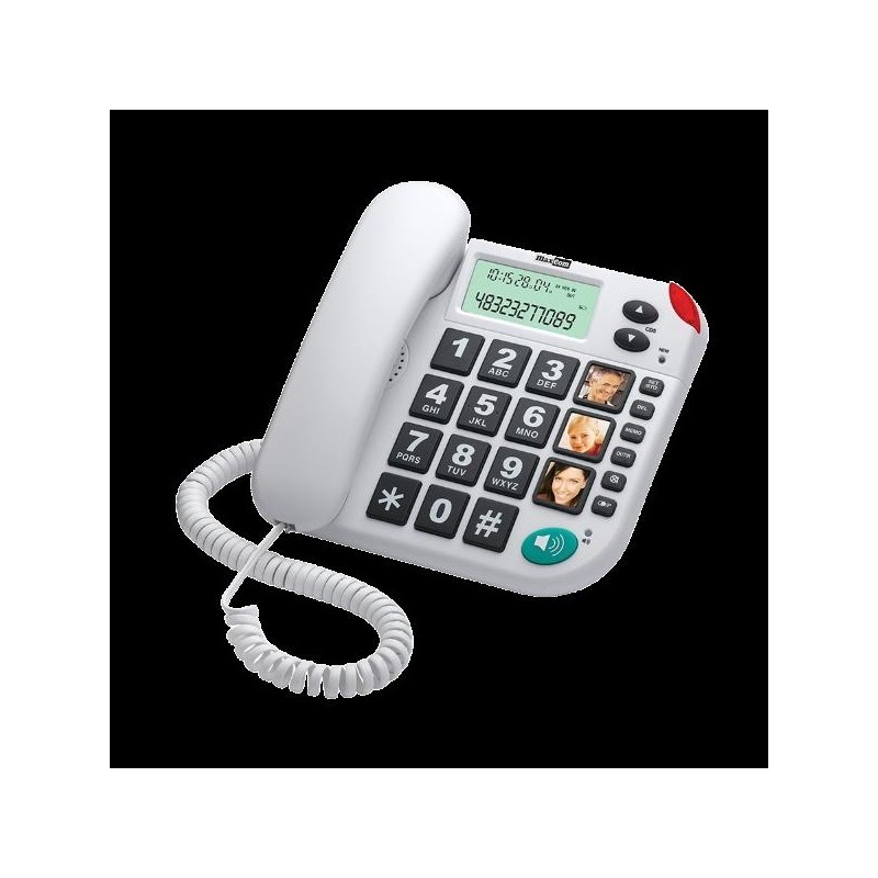 Telefono Fisso MAXCOM KXT480 Bianco