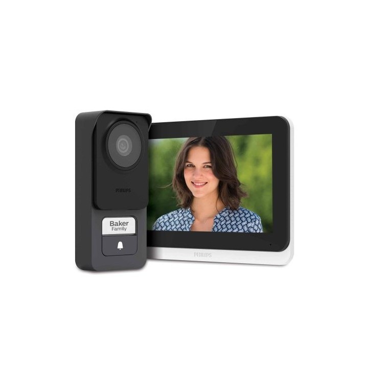 Videocitofono touch ultrapiatto da 7" - WelcomeEye Lite 2 - Philips - 531047