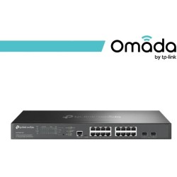 Omada Switch Managed L2+ con 16 Porte 2.5G, 8 PoE+, 2 10GE SFP+ - SG3218XP-M2