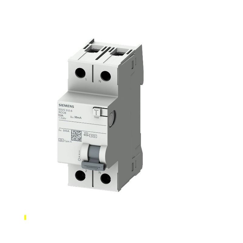 (promo ) SIEMENS 5SV5314-6 DIFFERENZ PURO CLASSE TIPO "A " 2P 40A 30ma