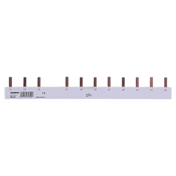 SIEMENS 5ST3624 PETTINE DI COLLEGAMENTO PUNTALE 3 POLI  L1-L2-L3  10mm   21cm