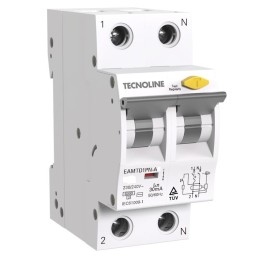 (Promo) Magnetotermico Differenziale 6KA 1P+N "TIPO   "F"  30mA (0,03A)  Tecnoline CLASSE F