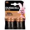 ( PROMO )  BLISTER STILO 4pz  Duracell Plus 100  AA   LR6/MN1500