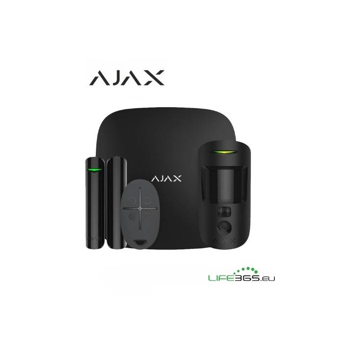 Ajax Kit di base con videocamera (StarterKit Cam) nero