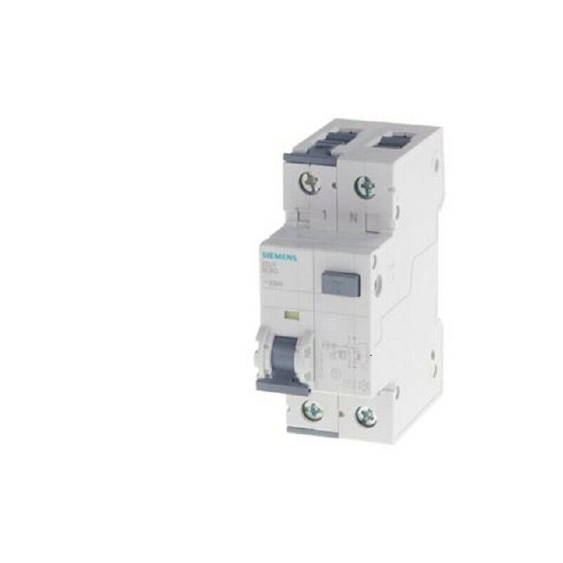 ( Promo ) 5SU1353-7KK.. Magnetotermico  Differerenziale 4,5KA 1P+N TIPO " A " 30mA (0,03A) Siemen  (Stock magazzino )