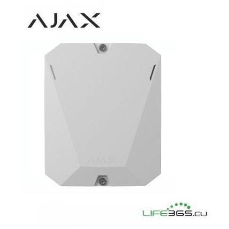 Ajax Hub BP Jeweller - Centrale alimentata a batteria bianca