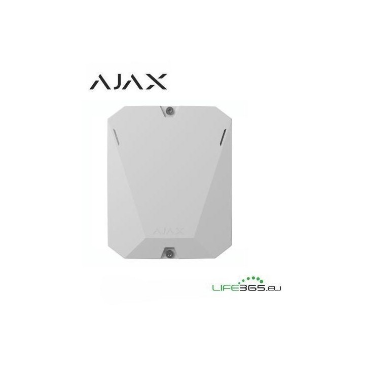 Ajax Hub BP Jeweller - Centrale alimentata a batteria bianca