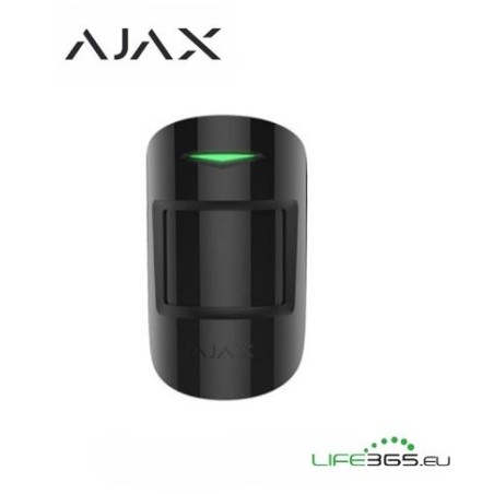 Ajax Sensore di movimento avanzato (MotionProtect Plus) nero