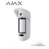 Ajax Sensore di movimento da esterno con fotocamera (MotionCam) da esterno bianc