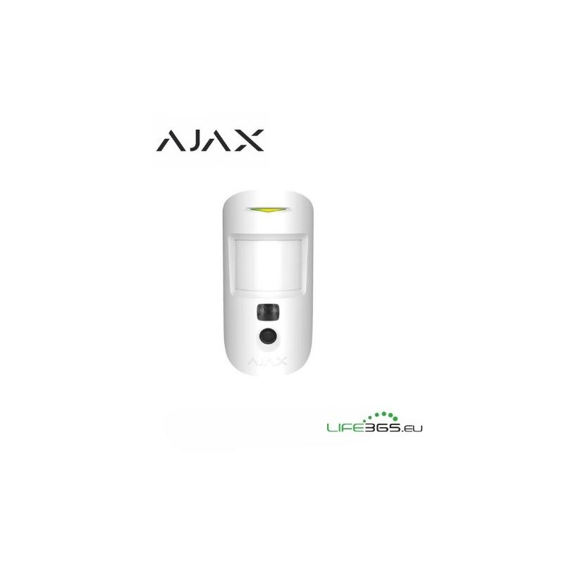 Ajax MotionCam con foto su richiesta (PhOD Jeweller) bianco