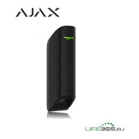 Ajax Sensore di movimento a tenda (MotionProtect Curtain) nero