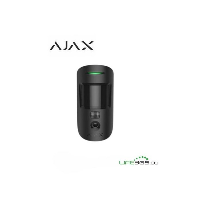 Ajax MotionCam con foto su richiesta (PhOD Jeweller) nero