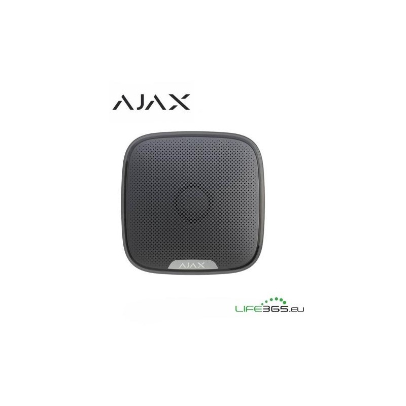 Ajax Sirena da esterno (StreetSiren) nero