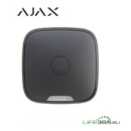 Ajax Sirena da esterno (StreetSiren) nero