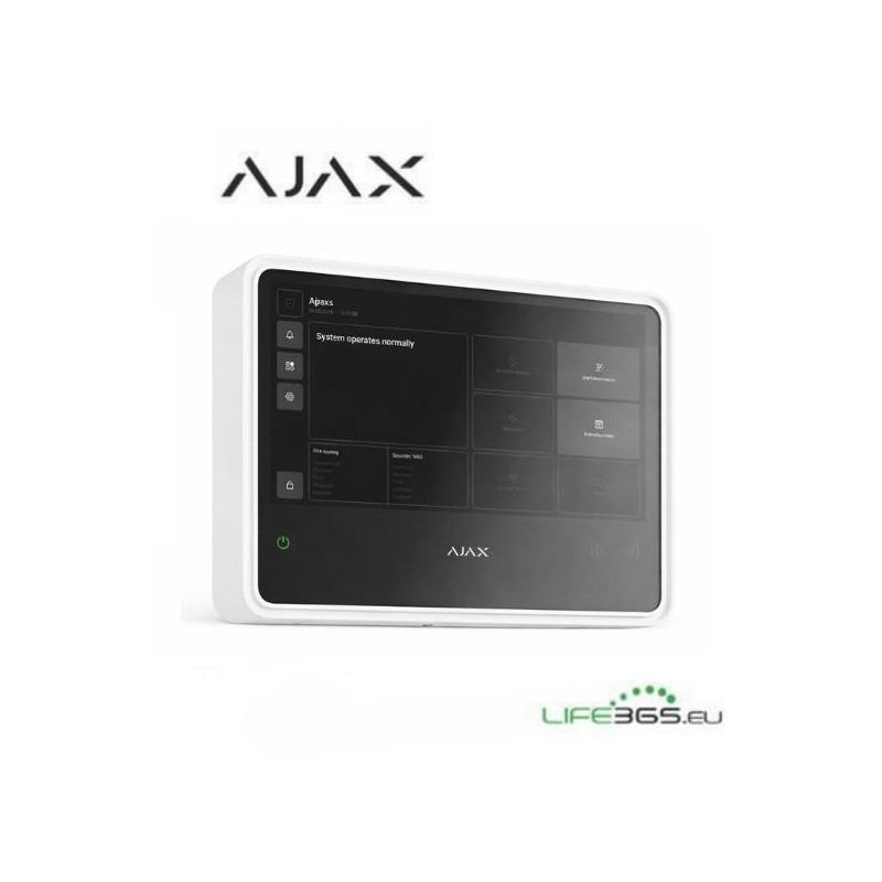 Ajax EN54 Fire Hub - Centrale Antincendio certificata EN54 Bianca
