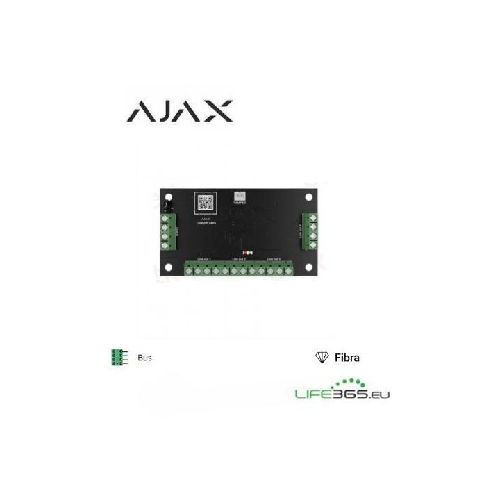 Ajax Superior LineSplit Fibra - Modulo per suddividere una linea in 4