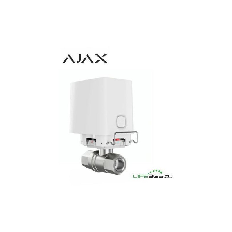 Ajax Valvola Smart wireless per interruzione Acqua [filettatura 3/4] bianca