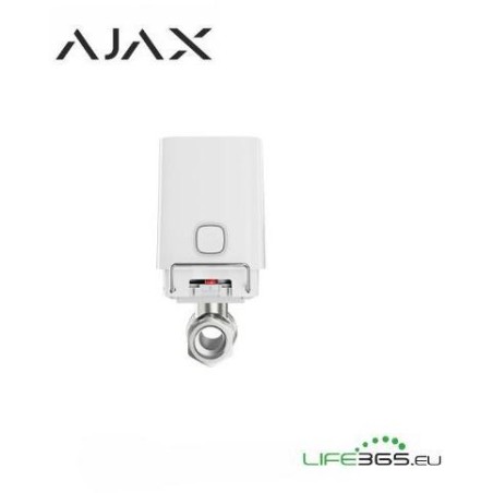 Ajax Valvola Smart wireless per interruzione Acqua [filettatura 1] bianca