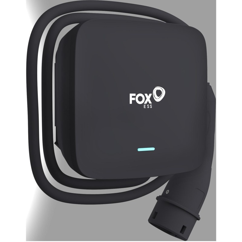 FoxESS Colonnina ricarica 11KW con cavo 6 metri, connettivita: Bluetooth+WIFI