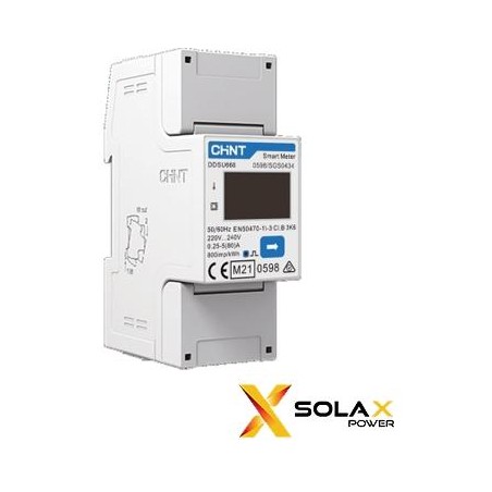 DDSU666-D - Solax Meter Contatore di Energia monofase CHINT