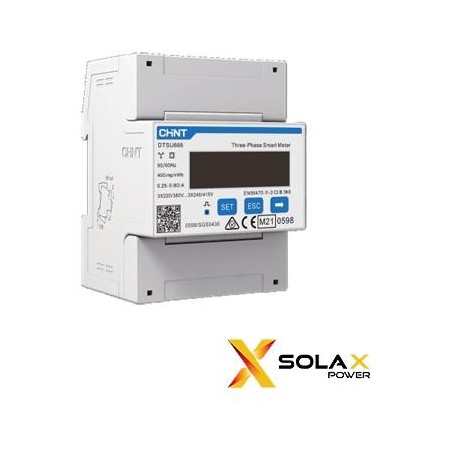 DTSU666-D - Solax Meter Contatore di Energia trifase CHINT