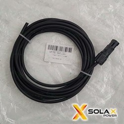 Cavo alimentazione BATTERIA INVERTER negativo (B) 5m