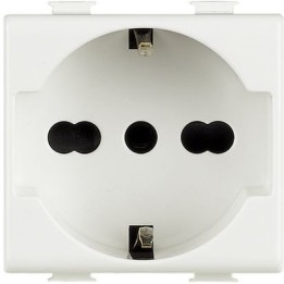 ( STOCK ) S AM5440/16 Presa MATIX  10/16 A - 250Vac 2P+T standard tedesco   SAM5440X16