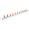 PETTINE  di collegamento per dispositivi modulari 1 mod. 1 fase 10mm²  21,5cm TFSS112 TRACON