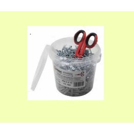 BARATTOLO TASSELLI DIAM.6 CON FORBICI OMAGGIO - 6x30mm - PZ.400