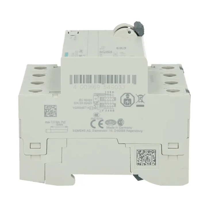 ( PROMO) Interruttore differenziale 5SV3344-6  Tipo A ,  4 Poli  40Amp,  30 mA 400 V 10KA