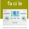 NEW CRONOTERMOSTATO  Facile Plus PARETE GIORNALIERO CR145BI ( ex CR135BI )