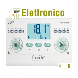 NEW CRONOTERMOSTATO  Facile Plus PARETE GIORNALIERO CR145BI ( ex CR135BI )