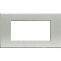 Placca 3 moduli - BIANCO OPALE  ticino  N4803OB