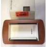 Placca 4 moduli -  legno  ticino  L4804LCA   ticino