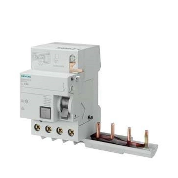 Blocco Differenziale 4 Poli 40A 30ma Tipo AC Per Serie SL Siemens 5SM23430
