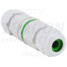 GIUNTO LINEARE STAGNO 3x1,5mm BI IP68     tracon cst15w