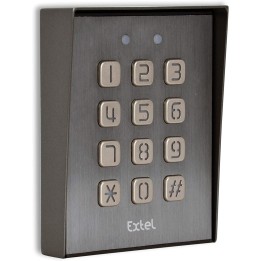 TASTIERA COMANDO a parete ACCESSO KLAVY 3 Extel con alimentatore din ...